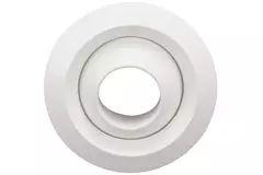 Rejilla de chorro 200mm Montaje en pared y techo RAL 9010
