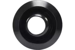 Rejilla de chorro 160mm Montaje en pared y techo RAL 9005