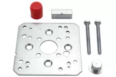 Kit de actuador eléctrico para compuertas cortafuegos rectangulares con espesor de lama 40 mm - E-FD A KTB