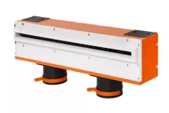 Rejilla sin marco Ergovent de 500 mm con diámetro de conexión de 75 mm - estándar