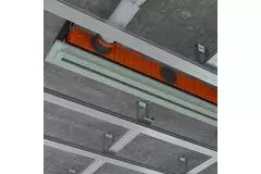 Rejilla lineal empotrable sin marco Ergovent 1000 mm con diámetro de conexión de 75 mm - estándar