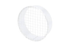 Tubo difusor diámetro 200 mm 90 grados (Sendz. Verz.) RAL9010