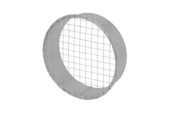 Tubo difusor diámetro 315 mm 90 grados (Sendz. Verz.) RAL7035