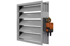 Compuerta Maxivent con actuador para M4523 horizontal izquierda - DAL