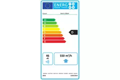 Orcon MVS-15RHP 550 m³/h + sensor de humedad - enchufe perilex