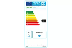 DucoBox Silent 2.0 400 m³/h + control RF - enchufe de seguridad