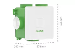 DucoBox Reno 325 m³/h - tapón perilex