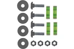 Barra de montaje ClimaConnect de caucho antivibraciones 1000 mm