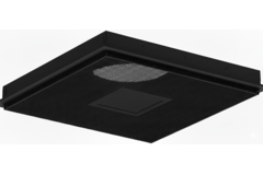 Difusor de techo perforado para impulsión y retorno 595x595 mm - 125 mm - RAL 9005