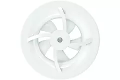 Ventilador de baño Solara con impulsor de calor - 100 mm de diámetro - blanco mate