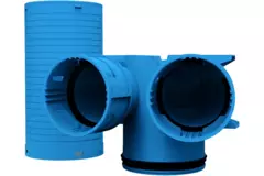 Vent-Axia Uniflexplus válvula colectora 2 x Ø90 mm - Ø125 mm