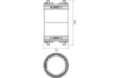 Conector Ubbink Air Excellent 23C