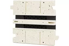 Sección intermedia Ergovent para difusores de ranura enchufables modulares 200 mm - 2 ranuras