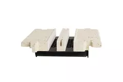 Sección intermedia Ergovent para difusores de ranura enchufables modulares 200 mm - 2 ranuras
