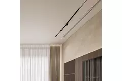 Rejilla lineal sin marco de Ergovent, empotrable, de 1050 mm con diámetro de conexión de 75 mm - modular - 2 ranuras