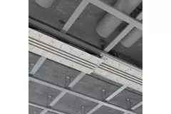 Difusor de ranura Ergovent sin marco 1000 mm con diámetro de conexión 160 mm - climatización - 3 ranuras