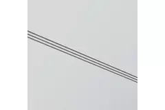 Difusor de ranura Ergovent sin marco 1000 mm con diámetro de conexión 160 mm - climatización - 3 ranuras