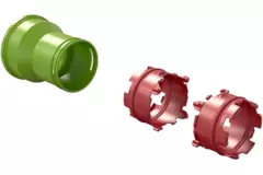 Conector Ubbink Air Excellent 23C para caja de distribución de aire DBOX 125/500