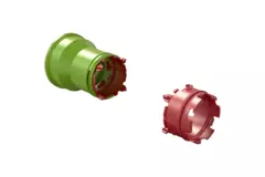 Conector Ubbink Air Excellent 23C para caja de distribución de aire DBOX 125/500
