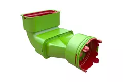 Ubbink Air Excellent 48C - 55SC curva reductor 90° - vertical