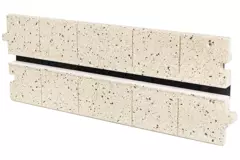 Sección intermedia Ergovent para difusores de ranura enchufables modulares 500 mm - 1 ranura