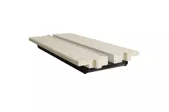 Sección intermedia Ergovent para difusores de ranura enchufables modulares 500 mm - 1 ranura