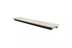 Sección intermedia Ergovent para difusores modulares de ranura enchufable 1050 mm - 1 ranura