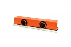 Difusor de ranura sin marco Ergovent 1050 mm con diámetro de conexión 125 mm - climatización - 1 ranura