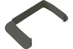 Optimalduct Climclick Rosetón de pared 80x60 mm RAL 7016 Antracita