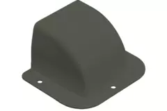 Optimalduct Climclick Tapón de pared 80x60 mm RAL 7016 Antracita