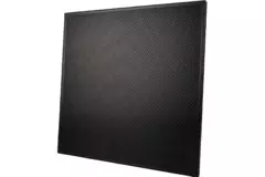 Placa de techo perforada 600 x 600 mm para insertar en falsos techos - RAL9005 30% brillo