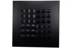 Difusor de techo Multinozzle 596x596mm - MN48 RAL9005 30% brillo