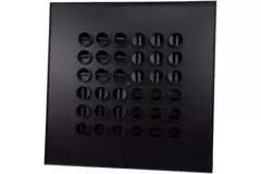 Difusor de techo Multinozzle 596x596mm - MN48 RAL9005 30% brillo