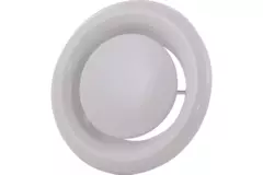Válvula de escape de ventilación 160 mm metal - E-DVS160 RAL9016