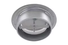 Válvula de escape de ventilación 160 mm metal - E-DVS160 RAL9016