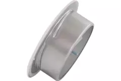 Válvula de escape de ventilación 160 mm metal - E-DVS160 RAL9016