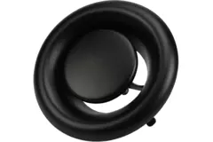 Válvula de escape de ventilación metálica 200 mm con muelles de fricción - DVS-C200 - RAL 9005 30% brillante