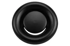 Válvula de escape de ventilación metálica 200 mm con muelles de fricción - DVS-C200 - RAL 9005 30% brillante