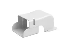 Tapa de pared ClimaConnect para conducto de montaje 75 mm - RAL 9010