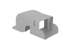Tapa de pared ClimaConnect para conducto de montaje 100 mm - RAL 9010