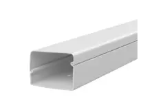 Canal de montaje ClimaConnect 75 x 62 mm - 2 metros - RAL 9010