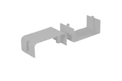 Pieza de conexión ClimaConnect para conducto de montaje 100 mm - RAL 9010