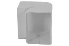 Codo interior ClimaConnect para conducto de montaje 75 mm - RAL 9010