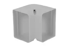 Codo interior ClimaConnect para conducto de montaje 75 mm - RAL 9010