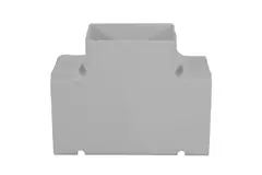 Pieza en T ClimaConnect para conducto de montaje 100 mm - RAL 9010