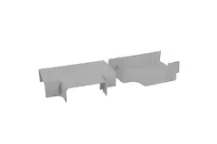 Pieza en T ClimaConnect para conducto de montaje 100 mm - RAL 9010
