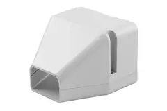 Pieza final ClimaConnect para conducto de montaje 100 mm - RAL 9010
