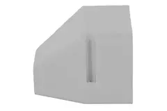 Pieza final ClimaConnect para conducto de montaje 100 mm - RAL 9010