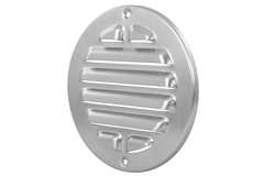 Rejilla exterior redonda 160 mm - aluminio anodizado