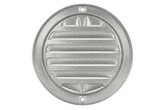 Rejilla exterior redonda 160 mm - aluminio anodizado